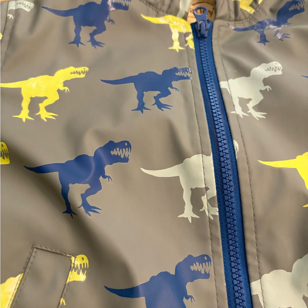 Hatley Kids RainJacket with Dinosaur Design - Picture 2 of 7